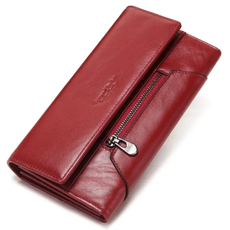 Portefeuille Porte-Cartes Femme Rouge