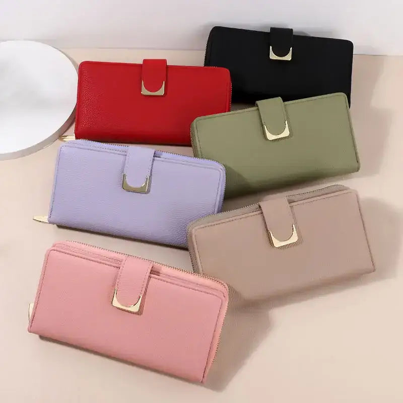 Portefeuille Porte Cartes Femme Uni