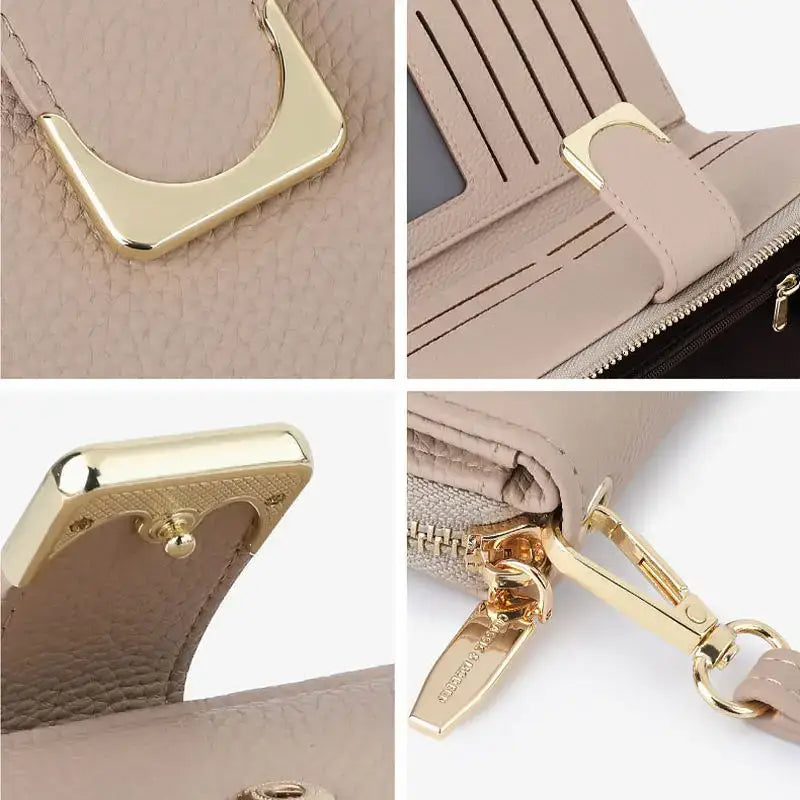 Portefeuille Porte Cartes Femme Uni