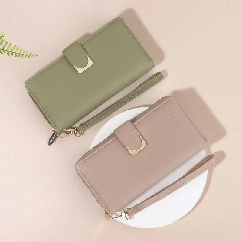 Portefeuille Porte Cartes Femme Uni