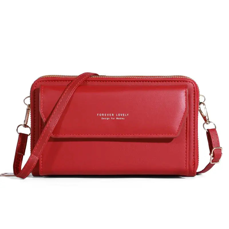 Sac Portefeuille Femme Rouge