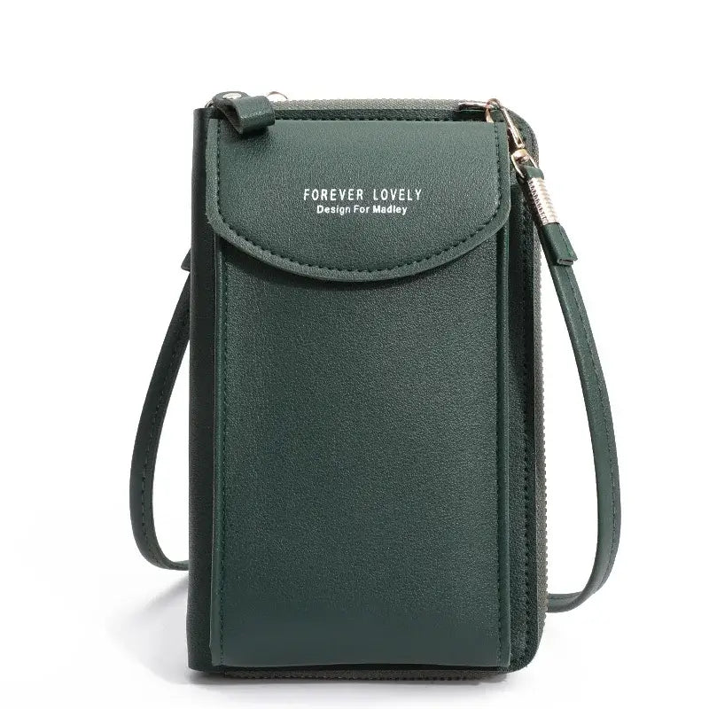 Sac Portefeuille Telephone Femme Kaki