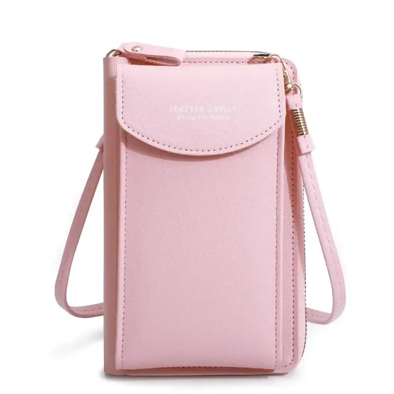 Sac Portefeuille Telephone Femme Rose
