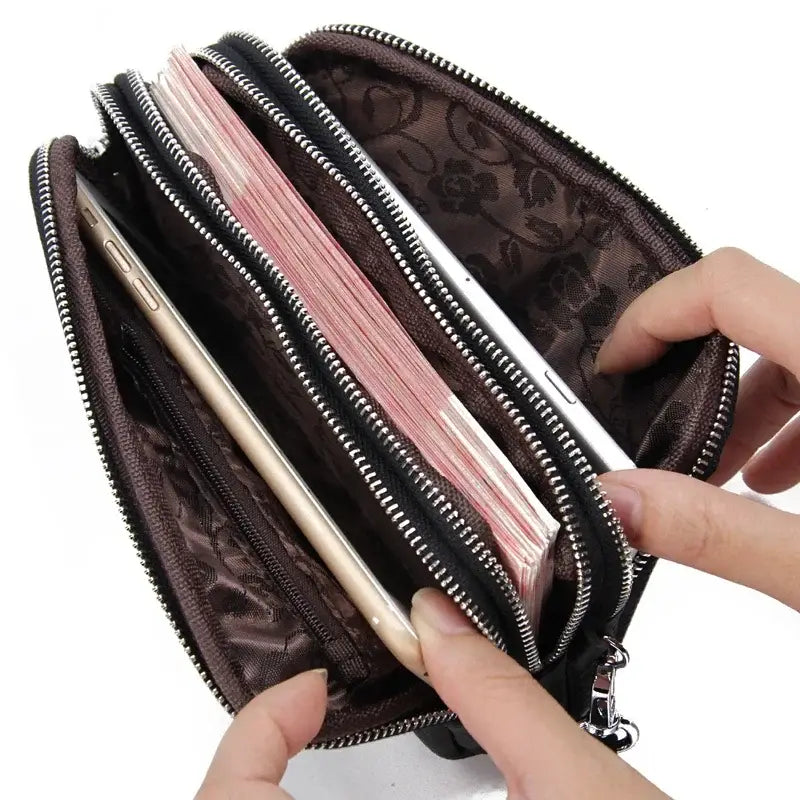 Sacoche Portefeuille Femme