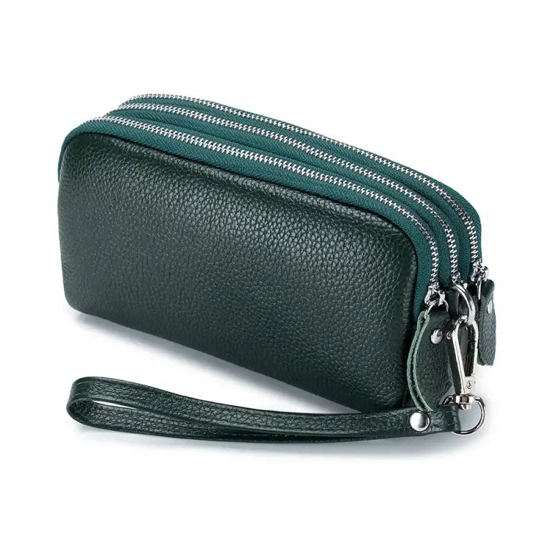 Sacoche Portefeuille Femme Kaki