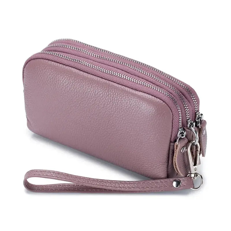 Sacoche Portefeuille Femme Mauve