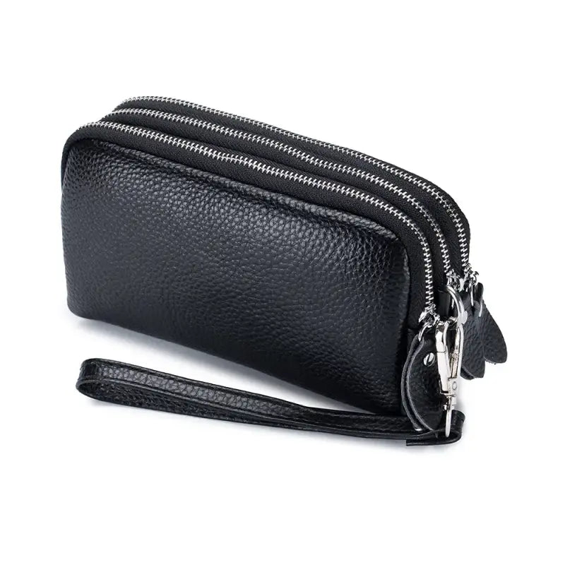 Sacoche Portefeuille Femme Noir