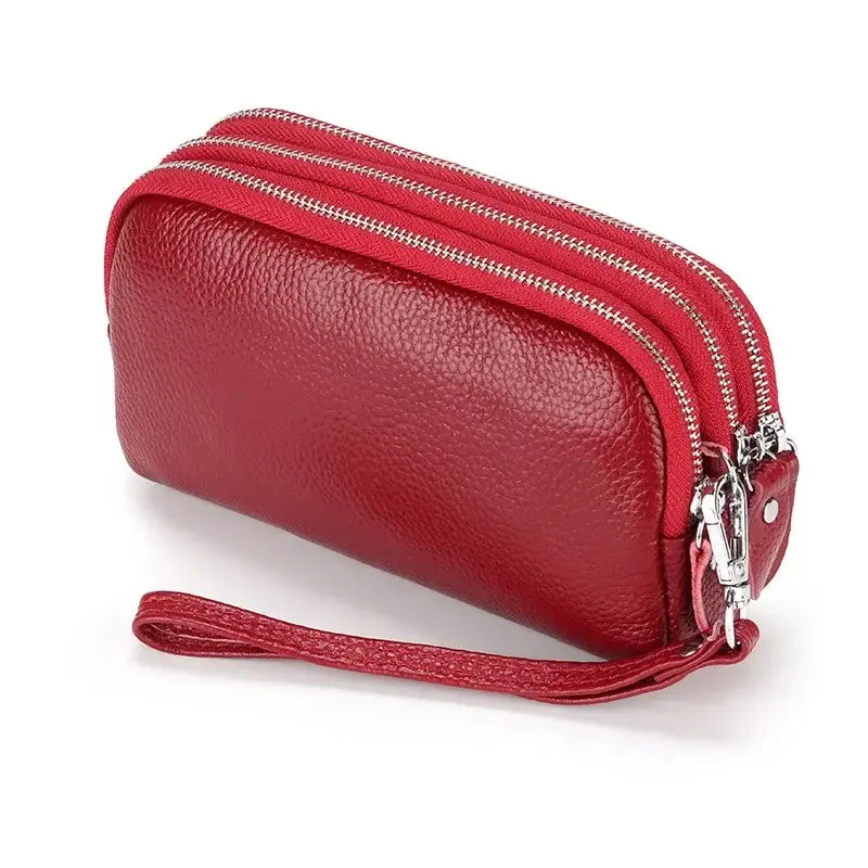 Sacoche Portefeuille Femme Rouge