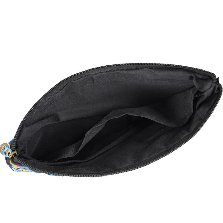 Pochette Portefeuille Ethnique Brodée 3