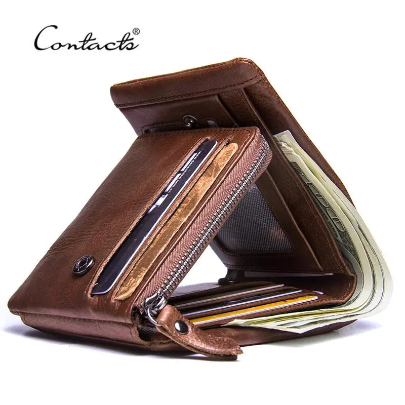 Portefeuille Cuir Crazy Horse Homme 9