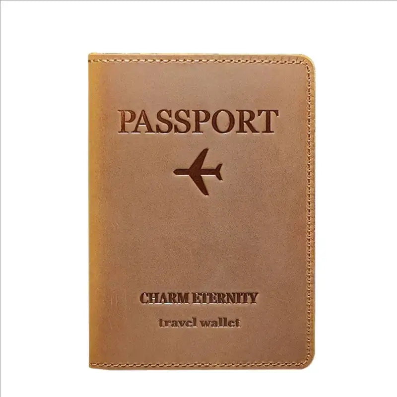 Couverture pour Passeport Marron