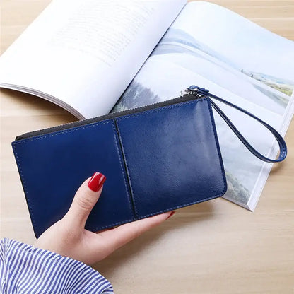 Grand Portefeuille Femme avec Anse Bleu