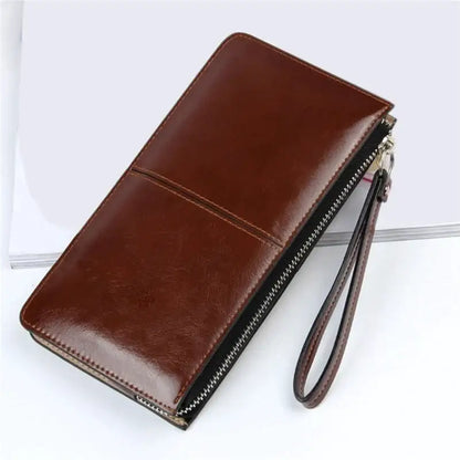 Grand Portefeuille Femme avec Anse Marron