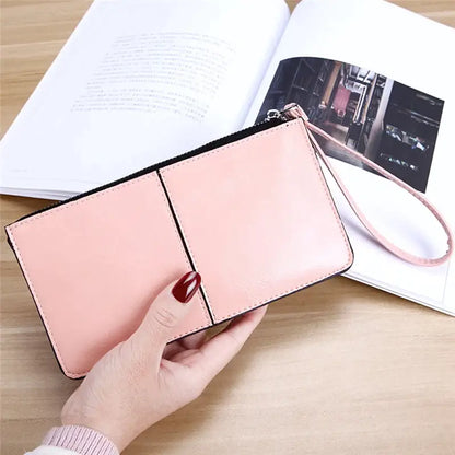 Grand Portefeuille Femme avec Anse Rose