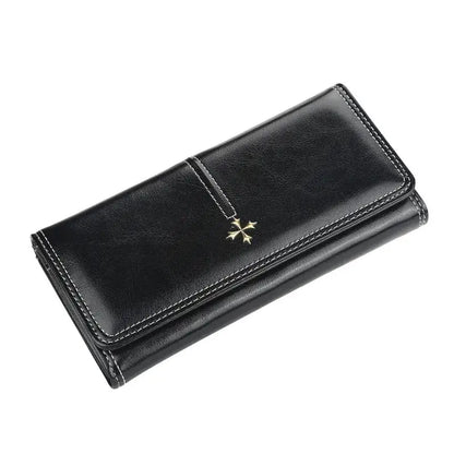 Grand Portefeuille Femme avec Porte Chéquier Noir