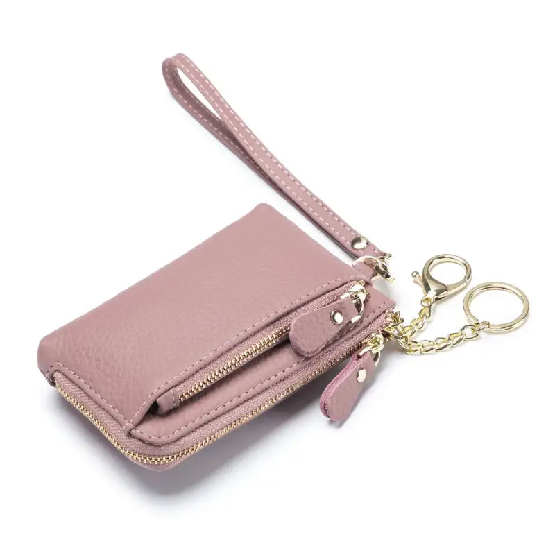 Petit Porte Monnaie Porte-Carte Femme Rose