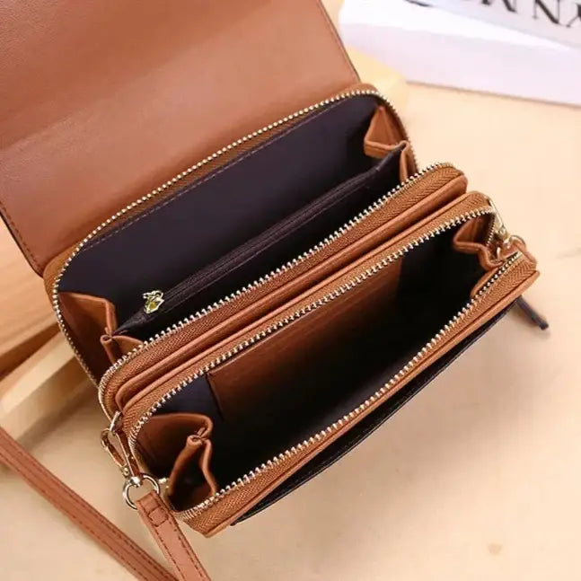 Pochette Portefeuille Bandoulière Femme