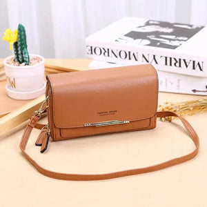 Pochette Longue Portefeuille Pour Femme En PU Noir - élégante Et Pratique Pour Soirée Et Quotidien
