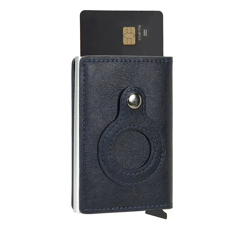 Porte-Carte Air Tag Bleu foncé
