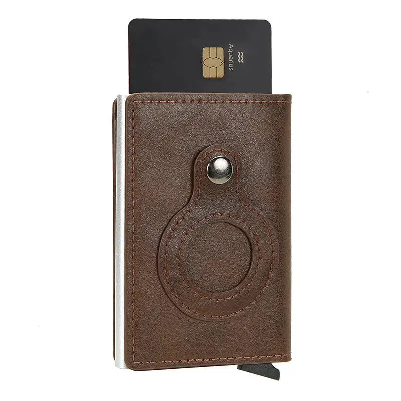 Porte-Carte Air Tag Marron foncé