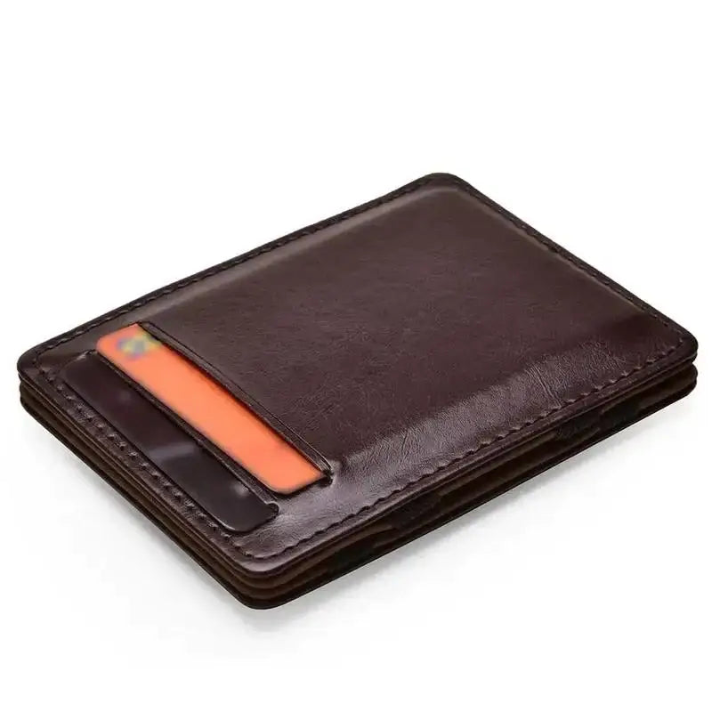 Porte-Carte Bancaire Homme Marron foncé