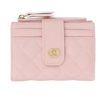 Porte-Carte Porte Monnaie Femme Rose