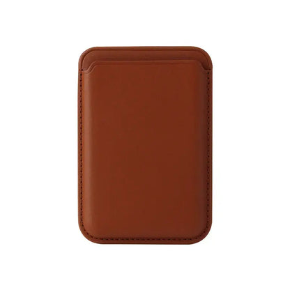 Porte-Carte Téléphone Magnétique Marron foncé