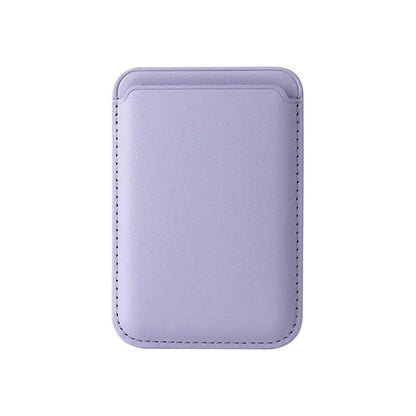 Porte-Carte Téléphone Magnétique Mauve