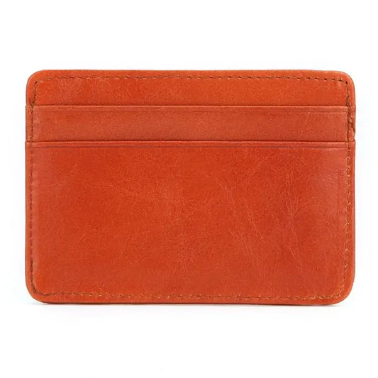 Porte-Cartes de Credit pour Homme Orange