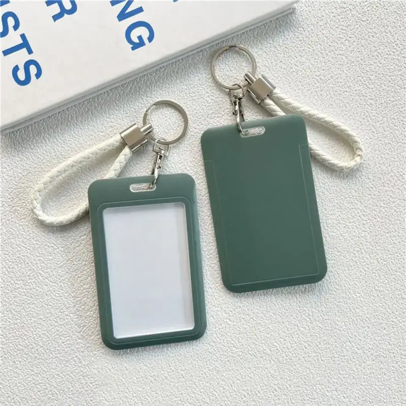 Porte Clé Carte Vert