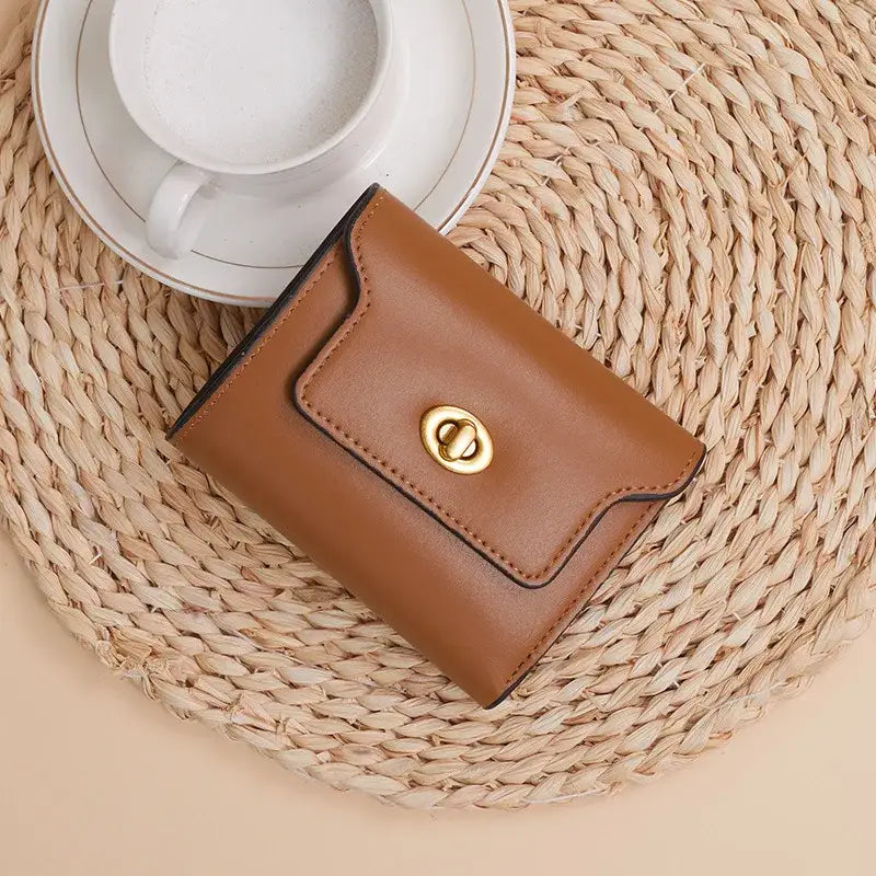 Porte-Monnaie Carte Femme Camel