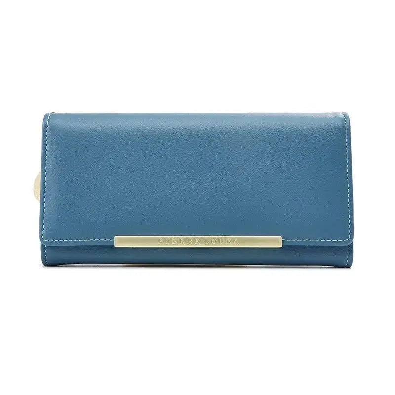 Porte Monnaie Porte-Cartes Femme Bleu