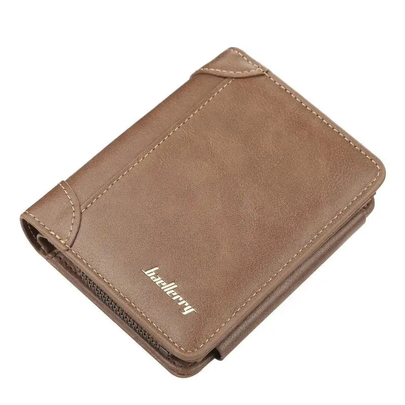 Portefeuille Homme avec Porte Monnaie Marron