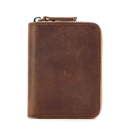 Portefeuille Homme Cuir Marron