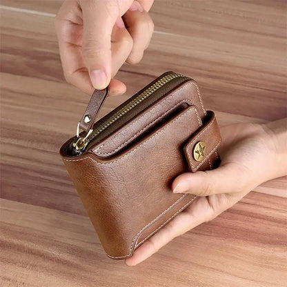 Portefeuille Homme Fermeture Éclair