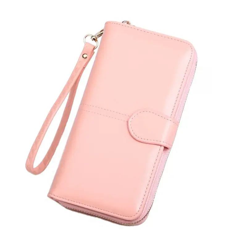 Portefeuille Long Femme Rose