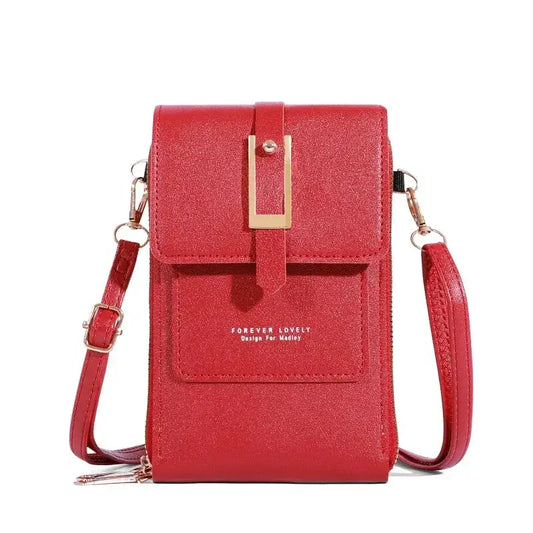 Portefeuille Sac à Main Femme Rouge